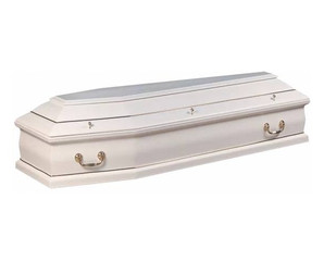 Гроб Саркофаг белый